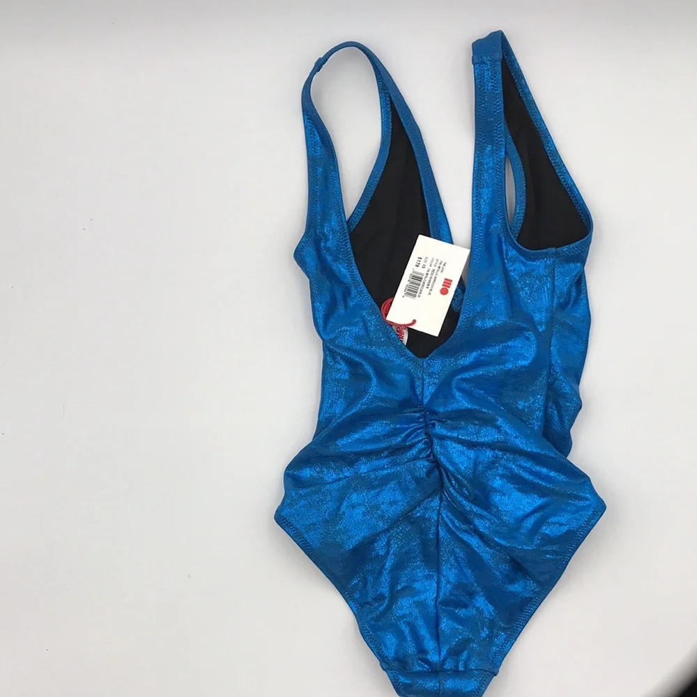Solid & Striped The Lucia Metallic One Piece